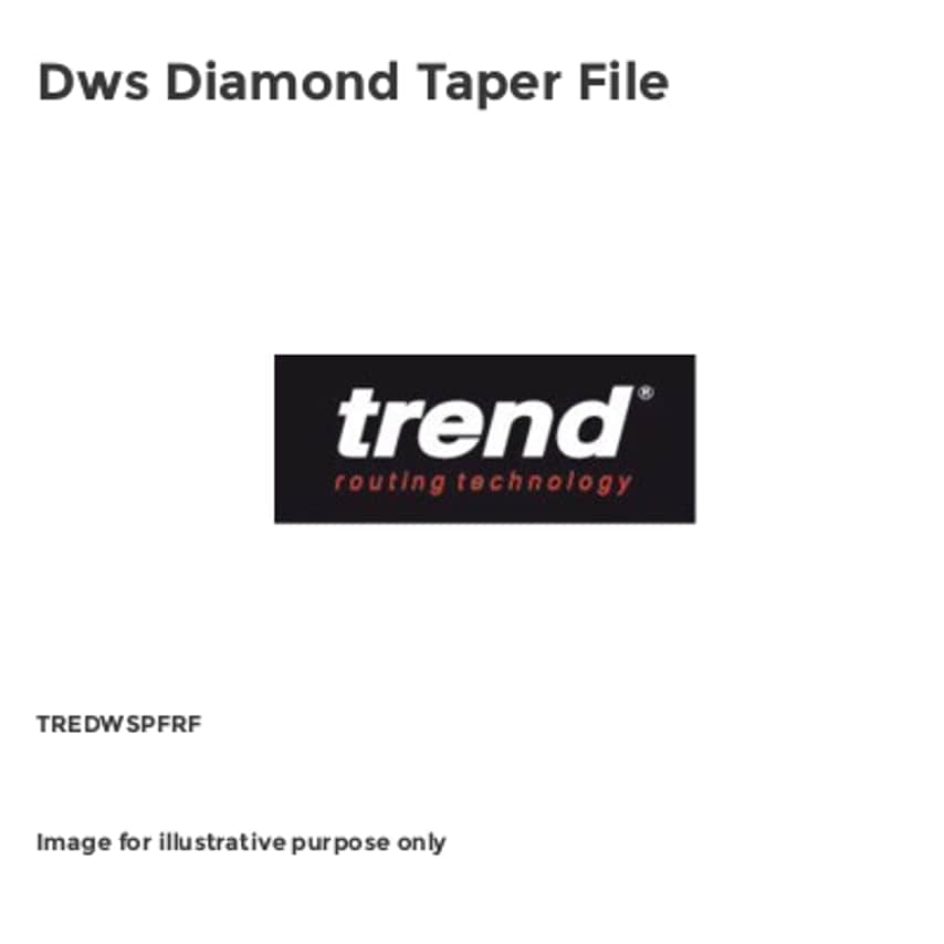 Dws Diamond Taper File