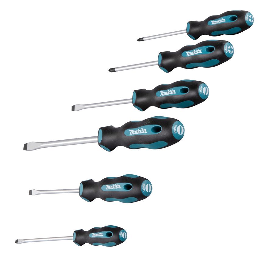 E-10506 Screw Driver Set SL & PH - 6 Piece