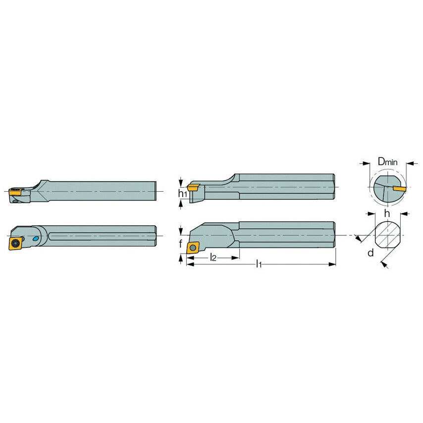 E10M SCLCR-06 Toolholder