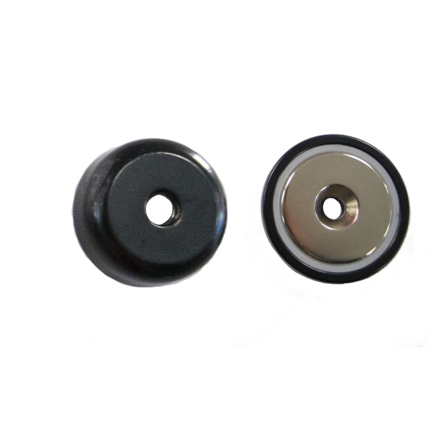 E1105/NEO/BLK Neodymium Pot Magnet 48.0 X 11.0MM Pull Force 75KG Black