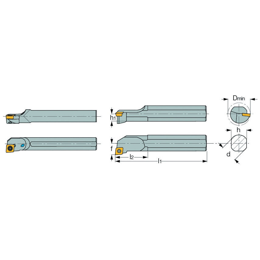 E12P SCLCR-06 Toolholder