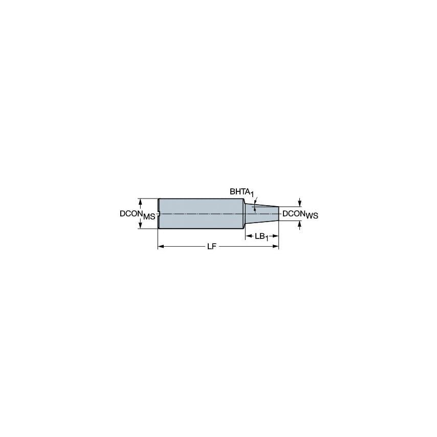 E16-A20-CS-190 Cylindrical Shank Adapter
