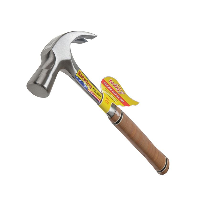 E24C Curved Claw Hammer - Leather Grip 680g (24oz) ESTE24C