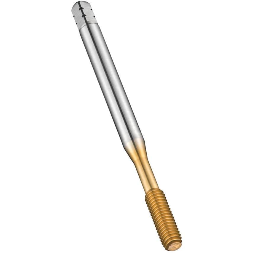 E293 M5X0.80 HSS-E Fluteless Machine Tap - TiN Coated