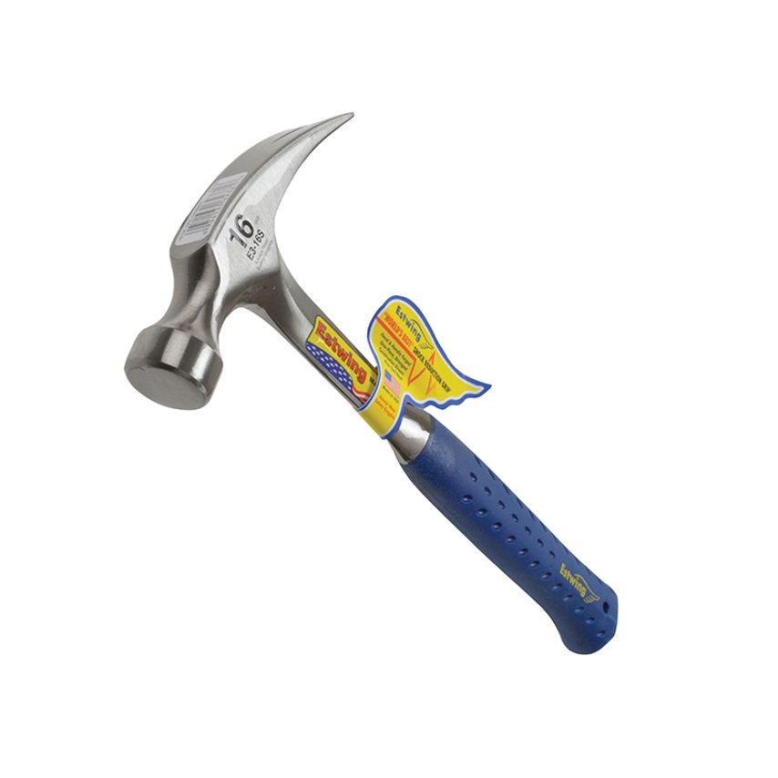 E3/16S Straight Claw Hammer - Vinyl Grip 450G (16OZ)