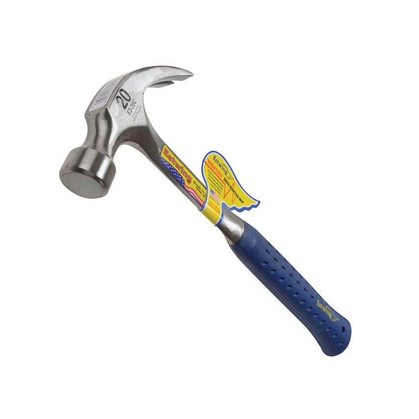 E3/20C Curved Claw Hammer - Vinyl Grip 560g (20oz) ESTE320C