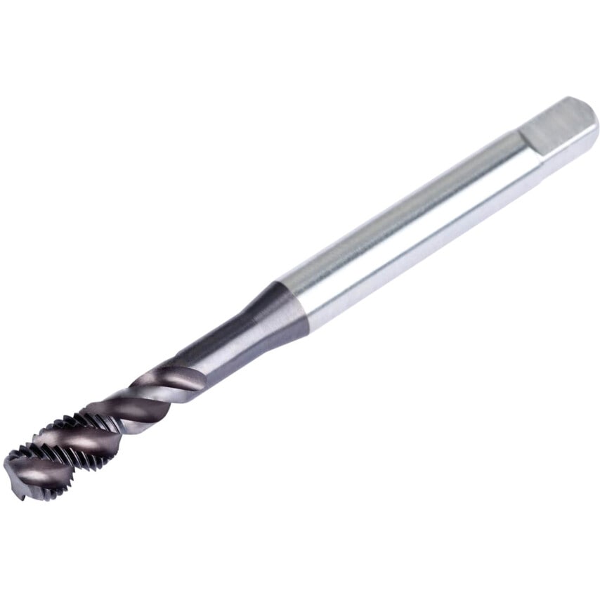 E398 1/4 UNF HSS-E-PM TICN 6HX Spiral Flute Tap DIN 371/6