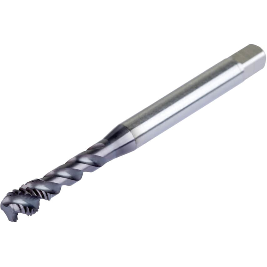 E398 M6 x 1.00mm HSS-E-PM TiCN6HX Spiral Flute Tap DIN 371/6