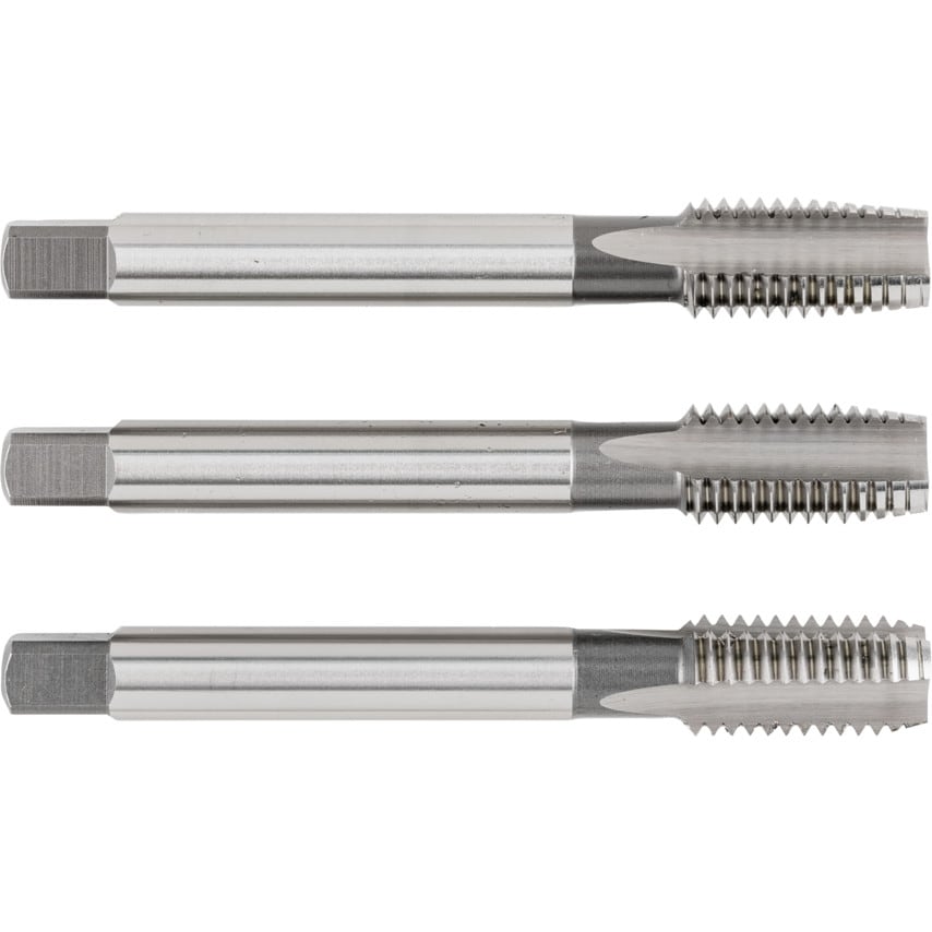 E500 M12X1.75MM HSS Straight Flute NO.6 Tap Set