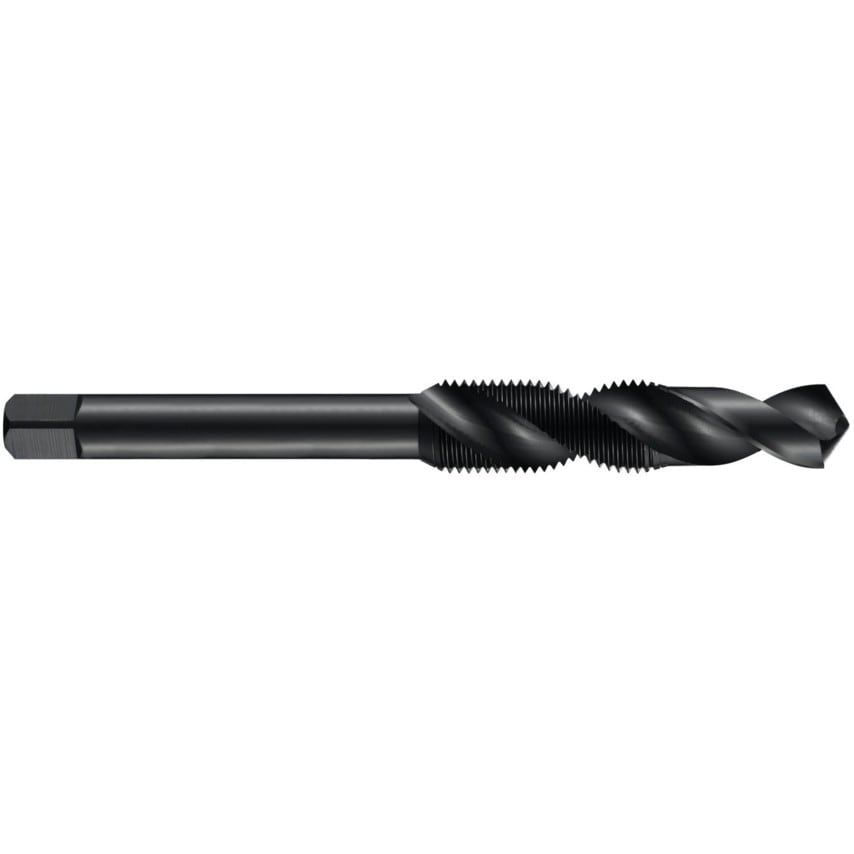 E654 3/8"X24UNF HSS St Spiral Flute (30DEG) Combi Drill/Tap DIN
