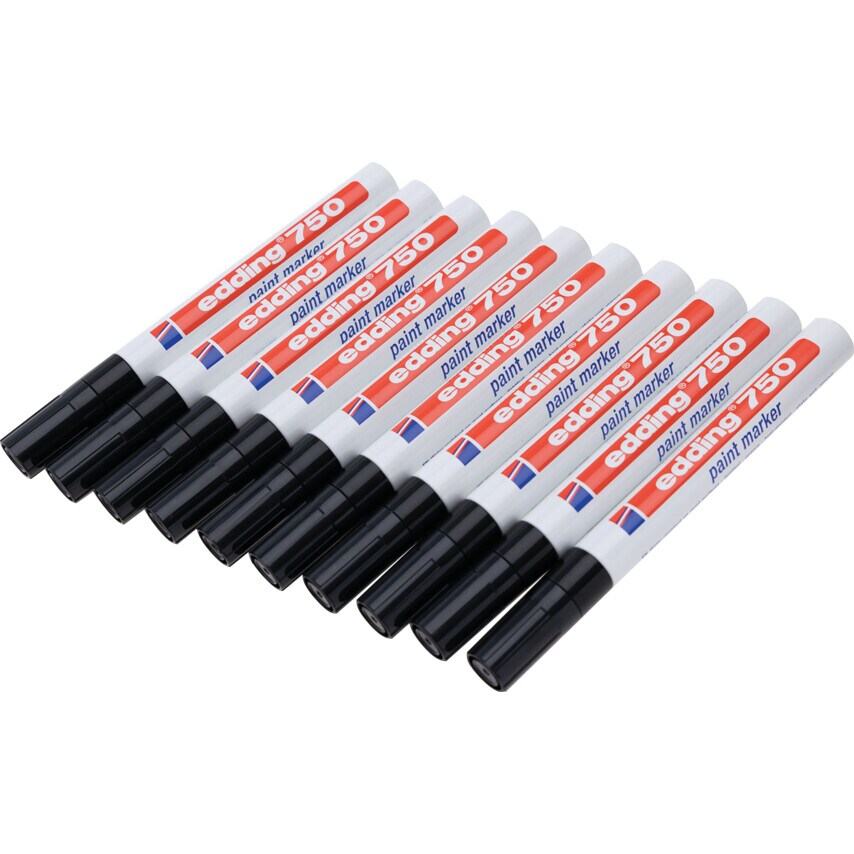 E-750 Paintmarker Black (Pack of 10)