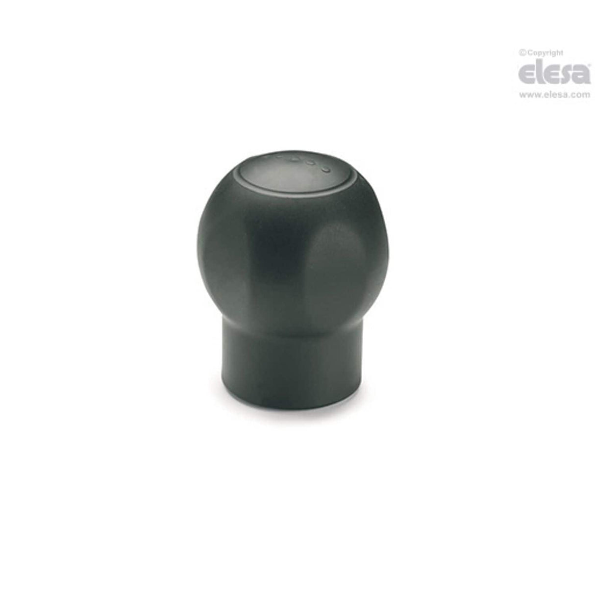 EBKSOFT Fixed ball handles with lobes Soft-touch technopolymer Threaded hole EBK.43 B-M10-SOFT-C1