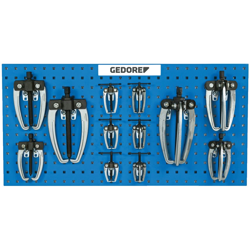ECO Puller set on perforated panel