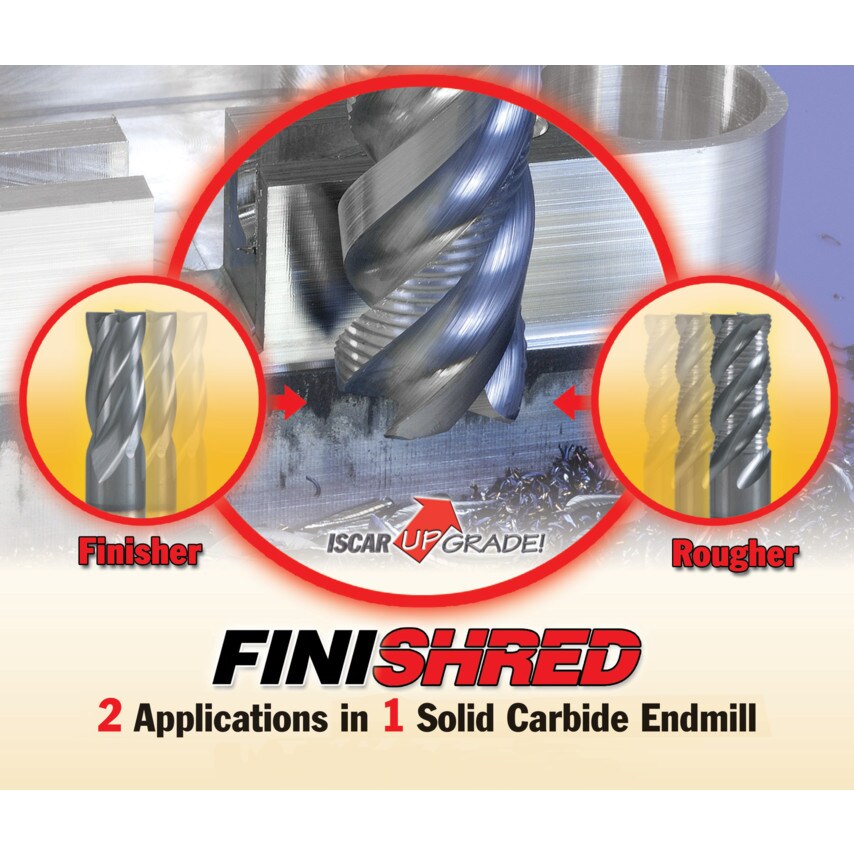 EFS-B44 10-22C10-72 Fini Shred Carb End Mill IC900