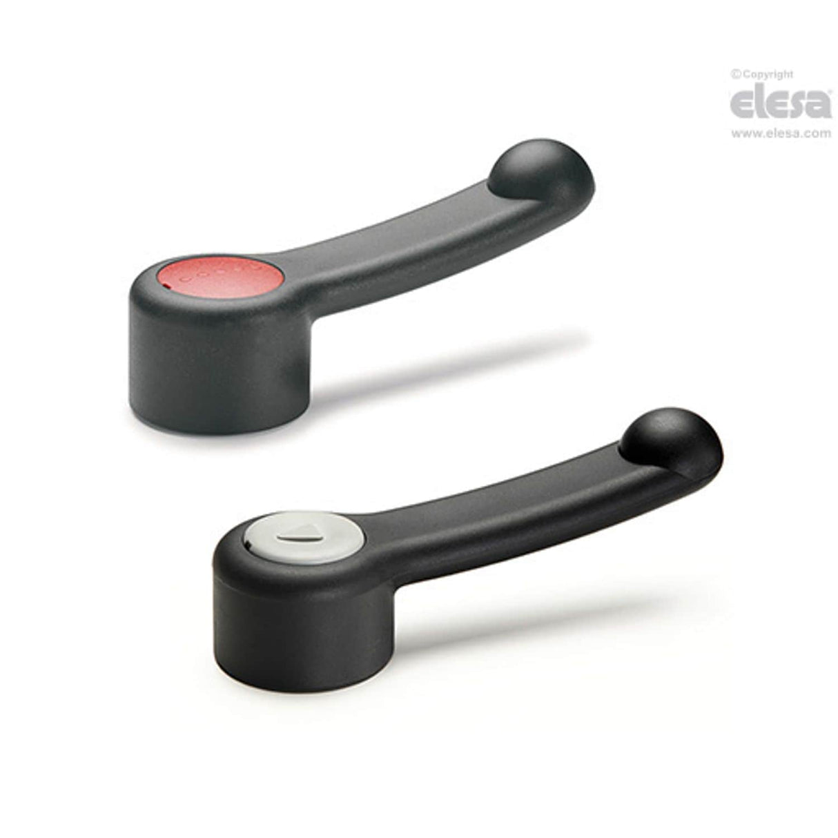 ELC Control levers arranged for clicking operation technopolymer ELC.85 A-8-C4