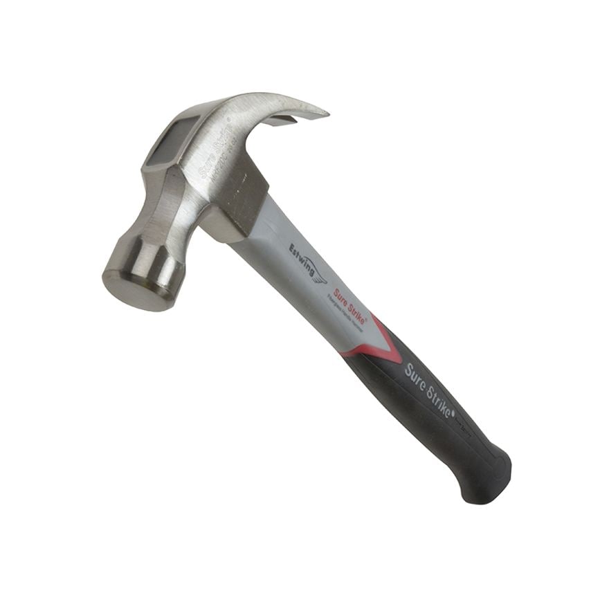 EMRF20C Surestrike Curved Claw Hammer Fibreglass Shaft 560g (20oz) ESTEMRF20C