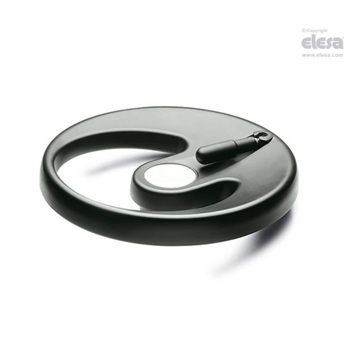 EMW Monospoke handwheels Technopolymer Fold-away handle EMW.350+IR-A-20-C6