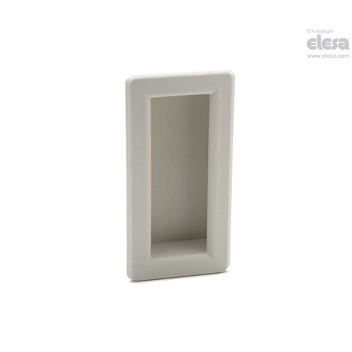 ERB-PF Vertical tubular handles for snap-in assembly technopolymer White colour ERB.115-PF-CLEAN