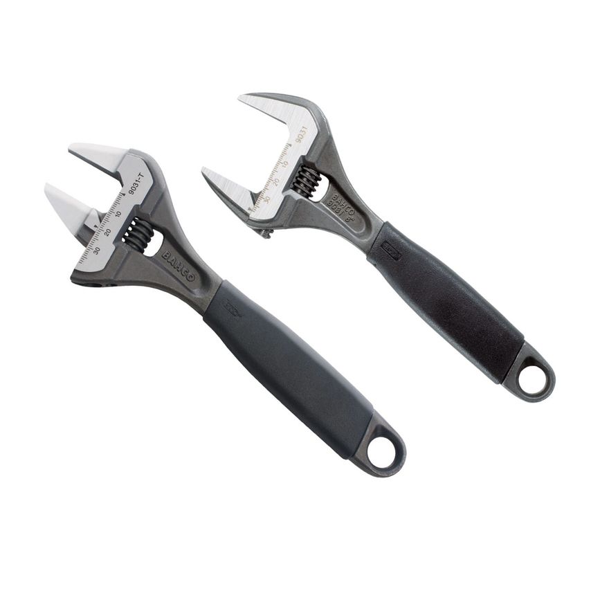 ERGO Extra Wide Jaw Adjustable Wrench Twin Pack