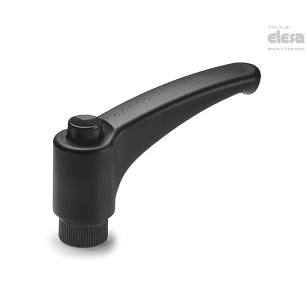ERX Adjustable handles Technopolymer Stainless steel boss threaded hole ERX.30 SST-M5-C1