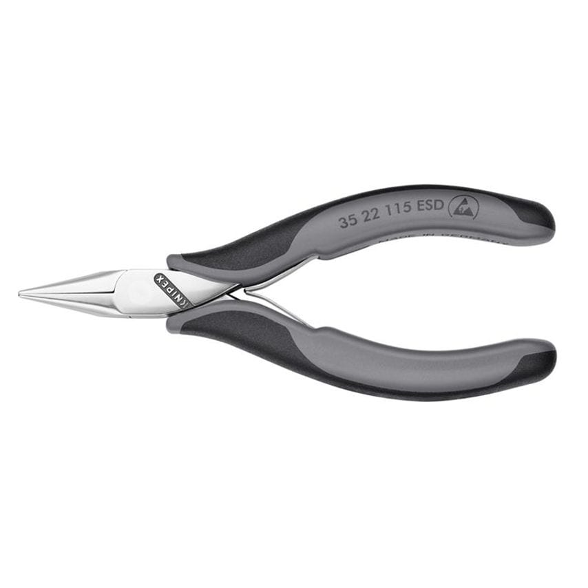 ESD Electronics Half Round Pliers 115mm KPX3522ESD