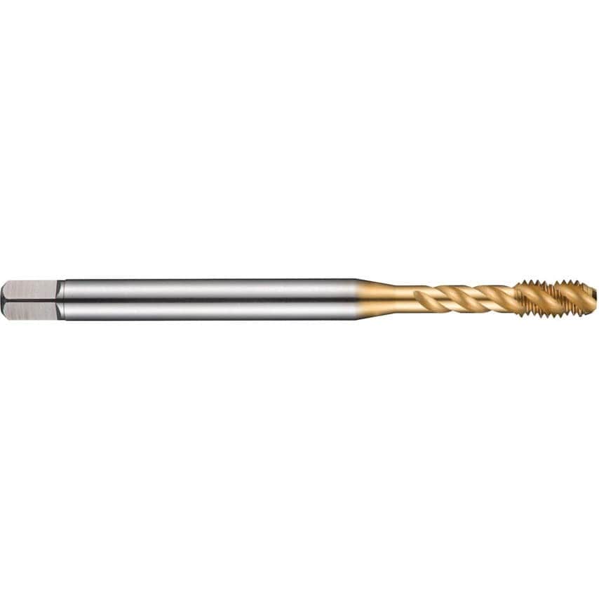 EX00TIN M18X2.5MM HSS-E TiN Multi-application Spiral Flute Tap DIN371/6