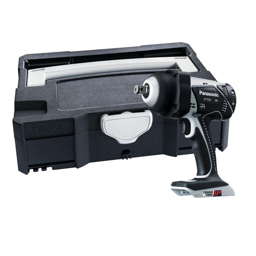 EY7552XT 1/2in Heavy-Duty Impact Wrench & Systainer Case 18V Bare Unit PAN7552XT32