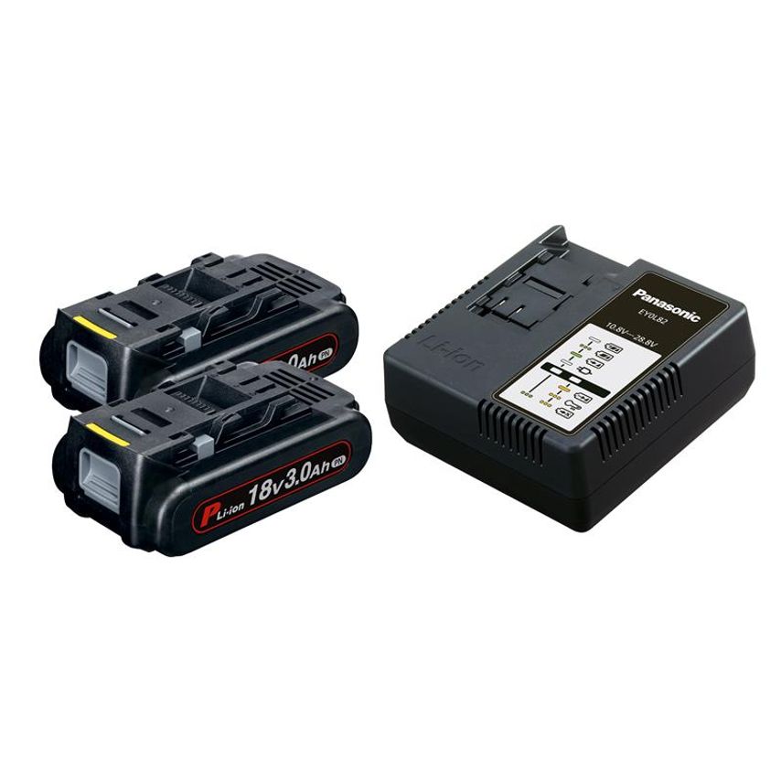 EY76A1PN Smart Brushless Impact Driver 18V 2 x 3.0Ah Li-ion PAN76A1PN