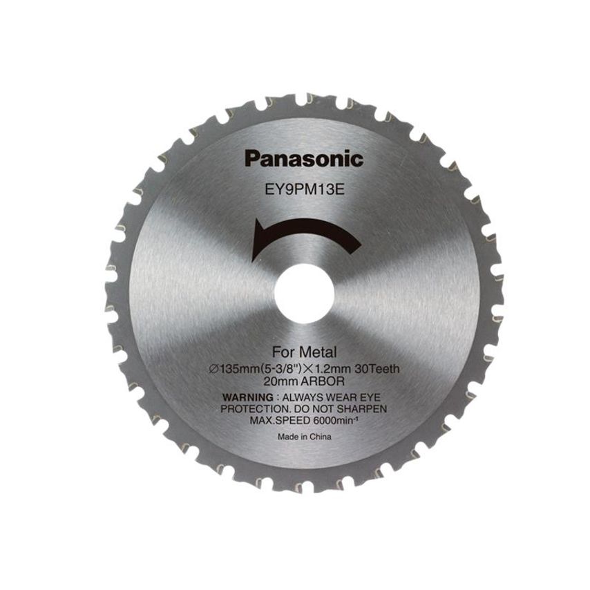 EY9PM13E32 Metal Cutting TCT Blade 135 x 20mm x 30T PAN9PM13E32