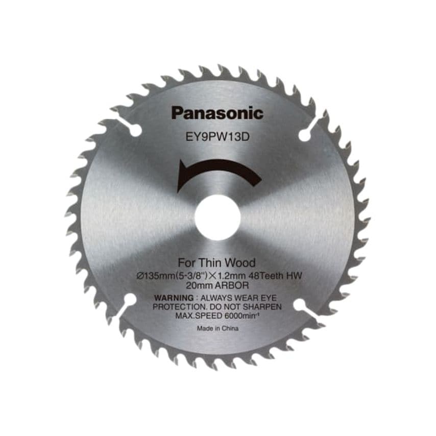 EY9PW13D32 Wood Cutting TCT Blade 135 x 20mm x 48T