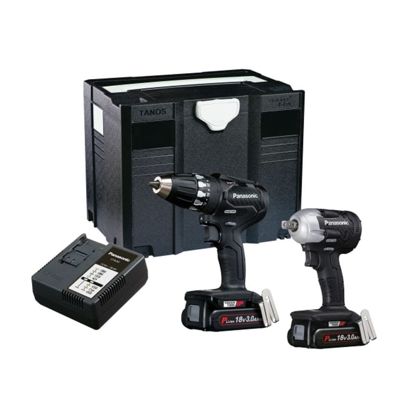 EYC232PN Twin Pack 18V 2 x 3.0AH Li-Ion