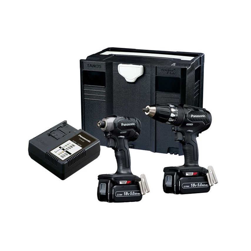 EYC241LJ2G31 Twin Pack 18V 2 x 5.0Ah Li-ion PANC241LJ