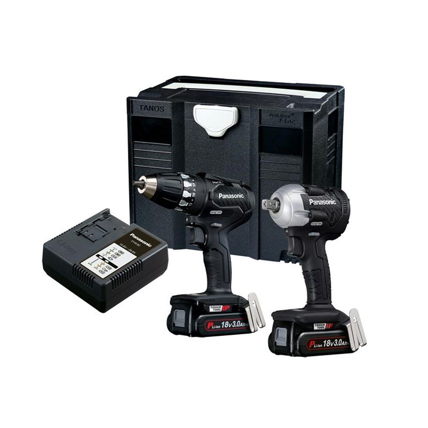 EYC242PN2G31 Twin Pack 18V 2 x 3.0Ah Li-ion PANC242PN