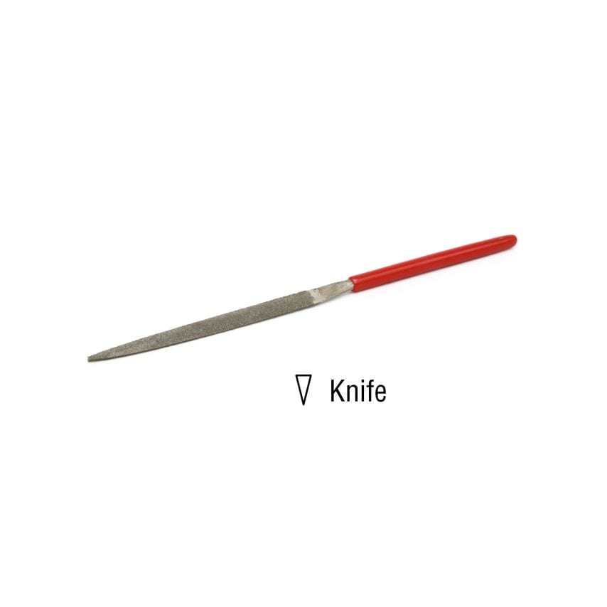EZE-LAP Needle File Knife  Fine