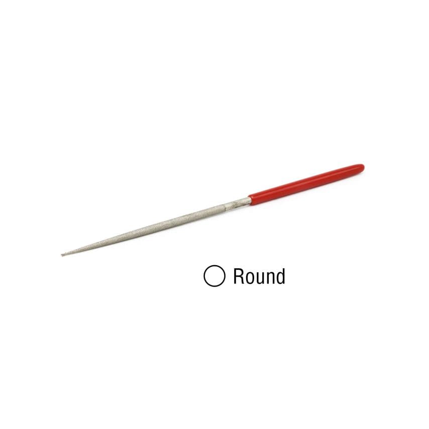 EZE-LAP Needle File Round Fine