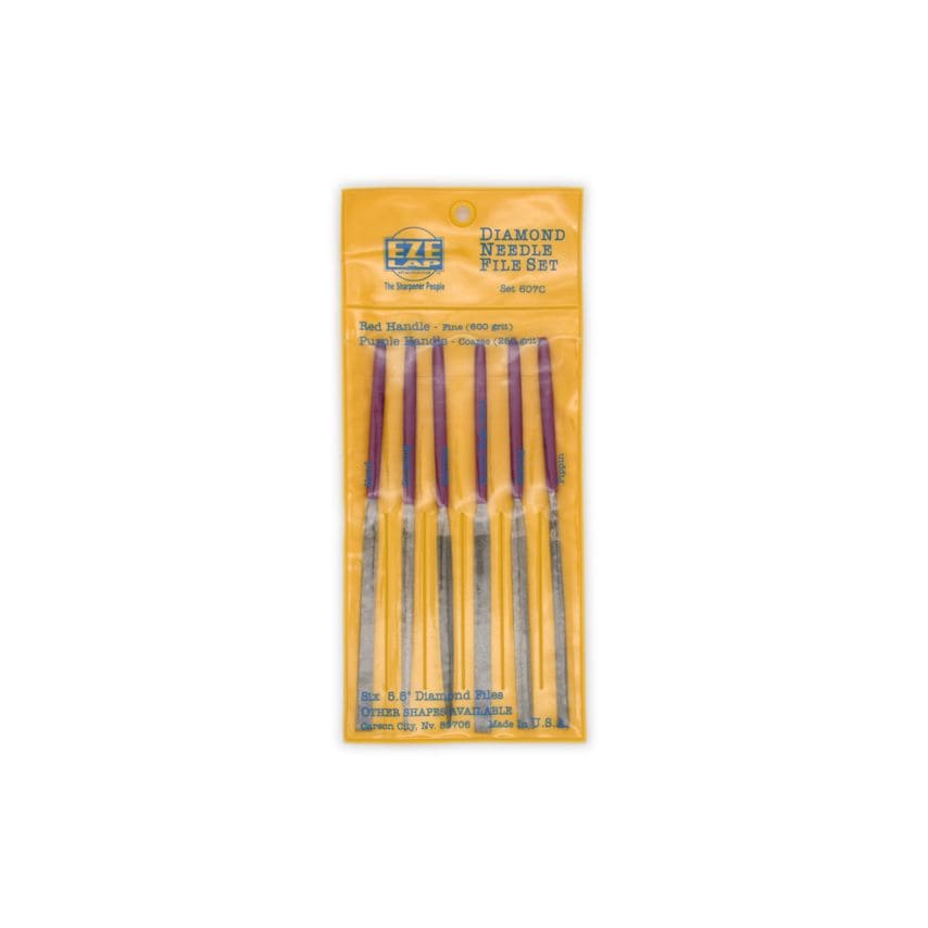 EZE-LAP Needle File Set of 6 Coarse