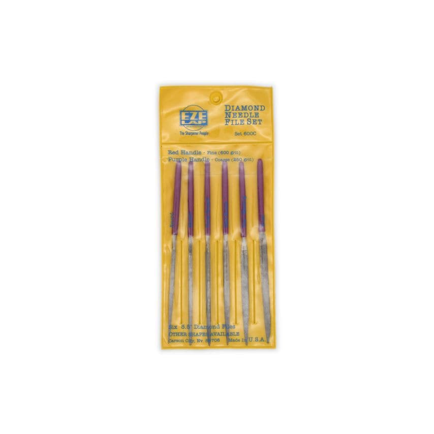 EZE-LAP Needle File Set of 6 Coarse
