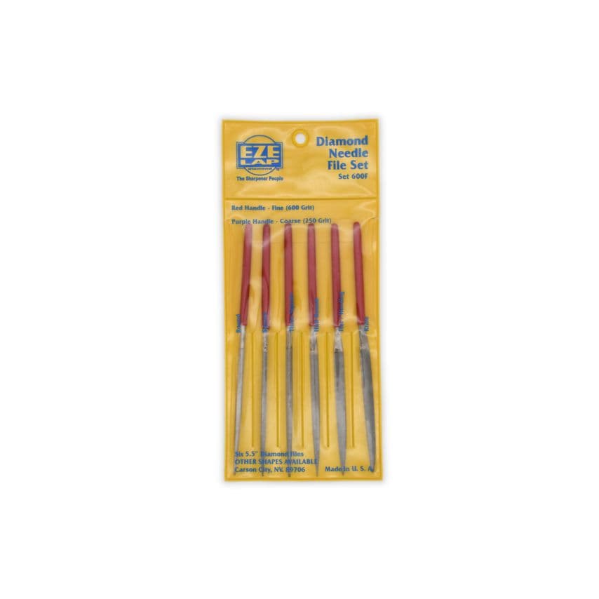EZE-LAP Needle File Set of 6  Fine
