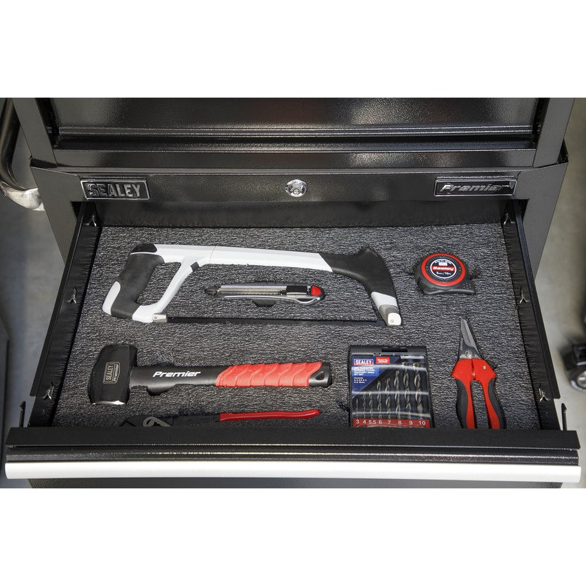 Easy Peel Shadow Foam Black/Black 1200 x 550 x 30mm