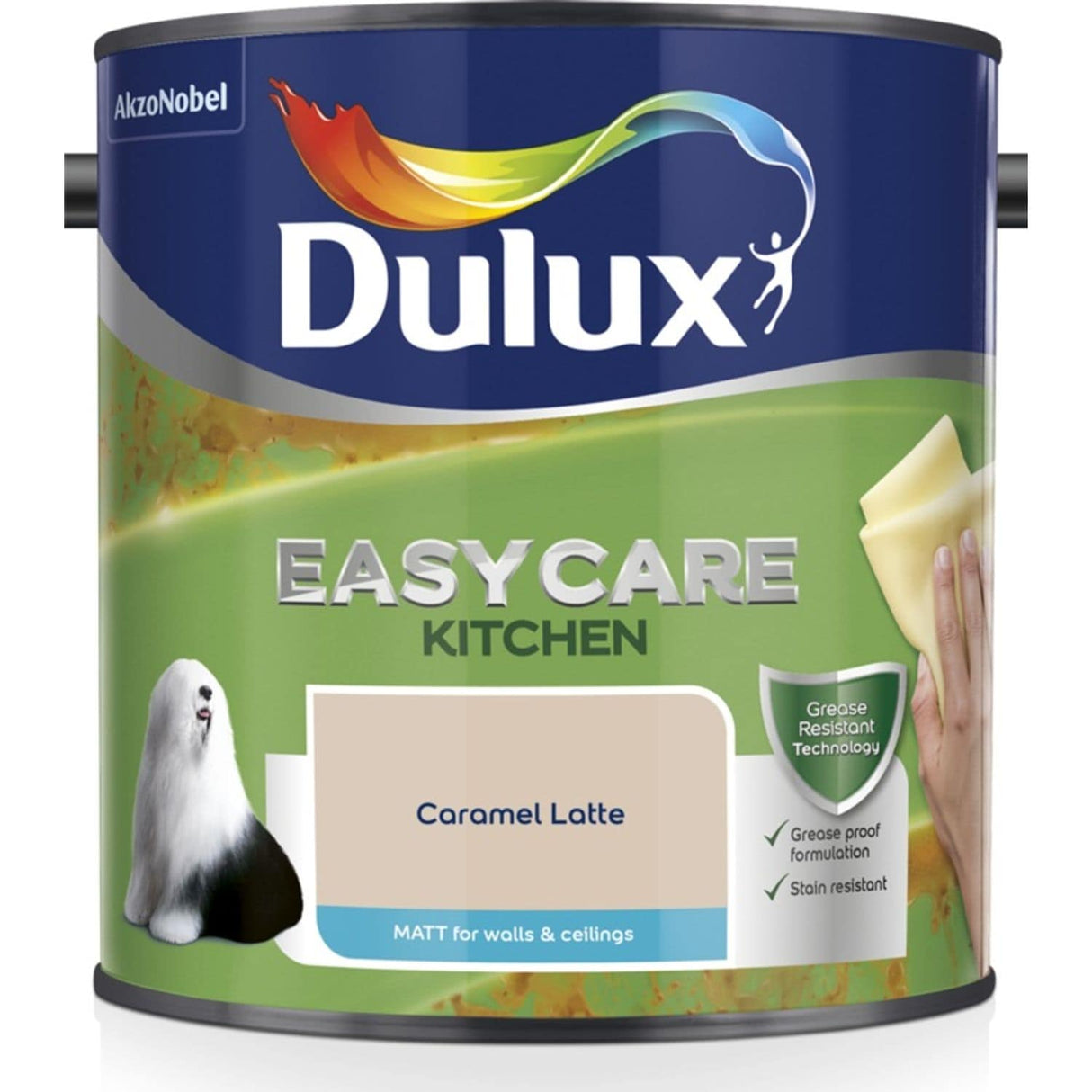 Easycare Kitchen Matt Paint 2.5 Litre Caramel Latte