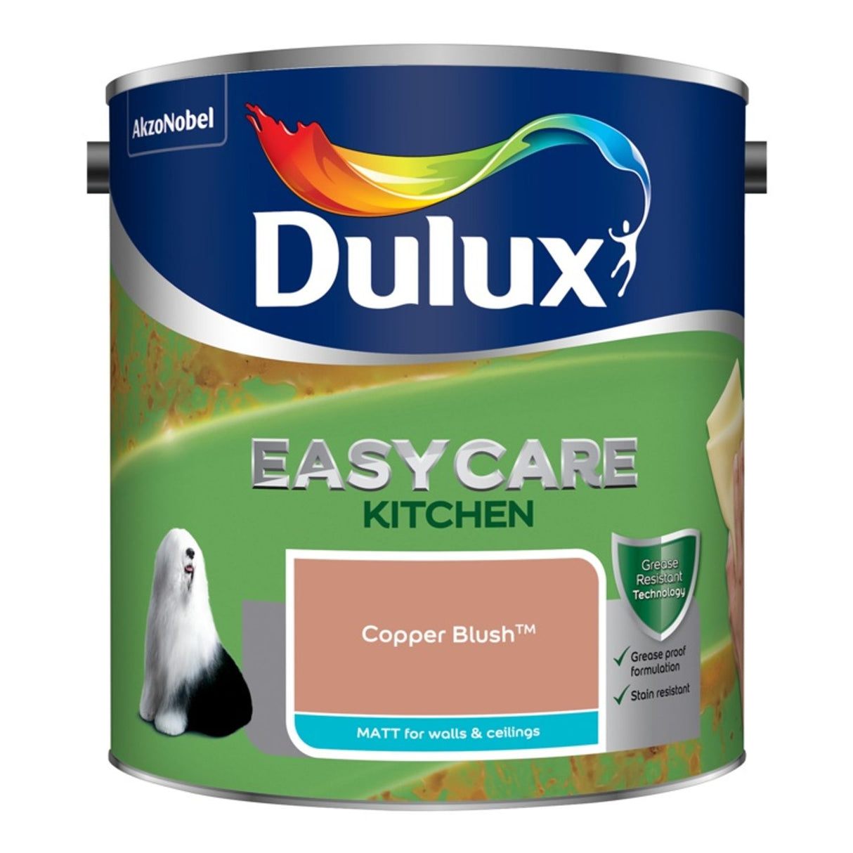 Easycare Kitchen Matt Paint 2.5 Litre Copper Blush