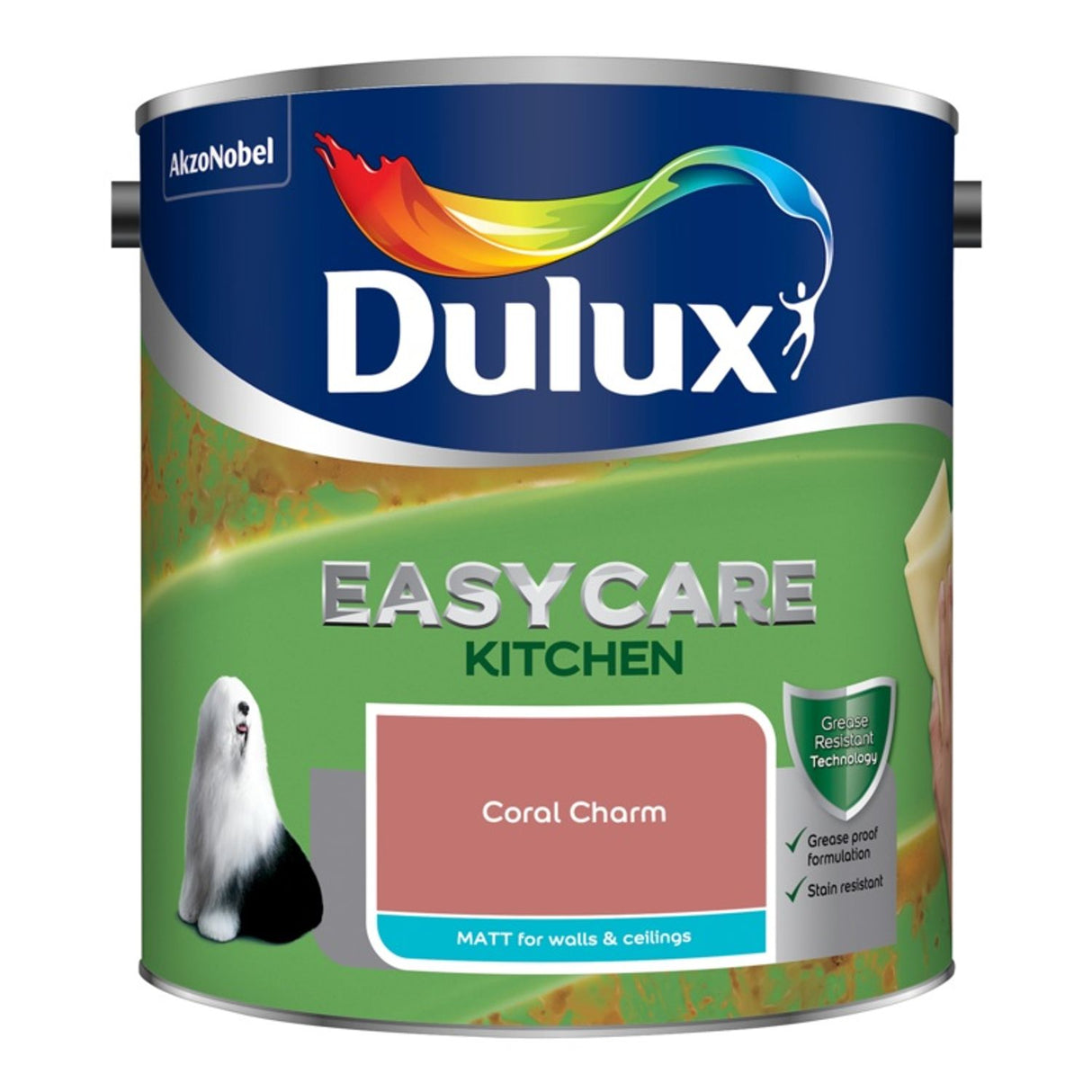 Easycare Kitchen Matt Paint 2.5 Litre Coral Charm