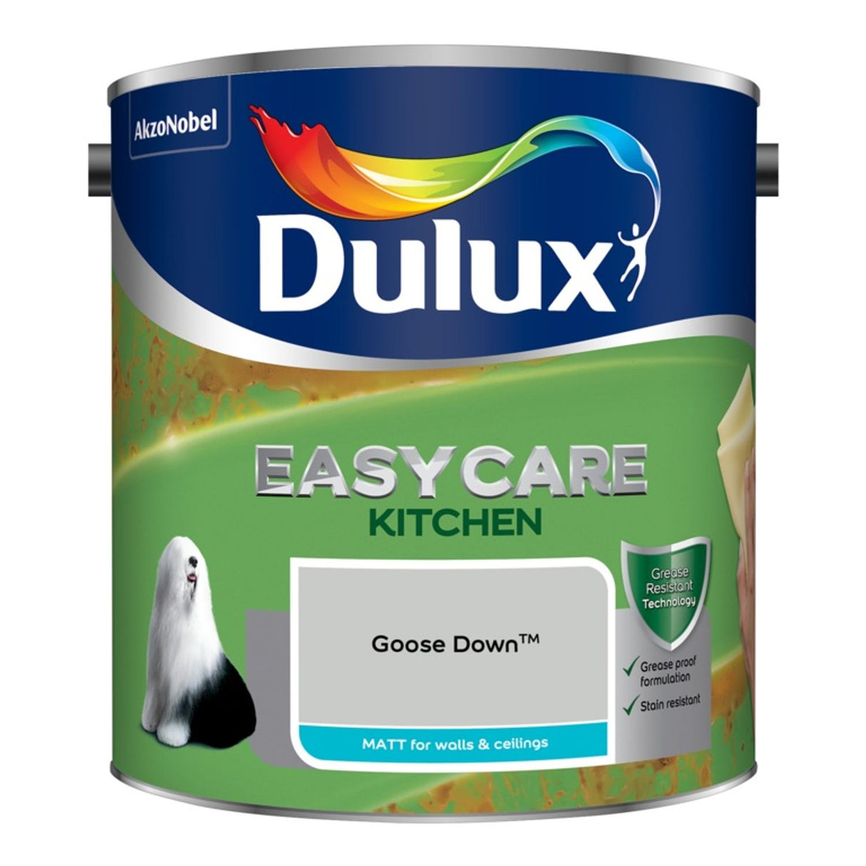 Easycare Kitchen Matt Paint 2.5 Litre Goose Down
