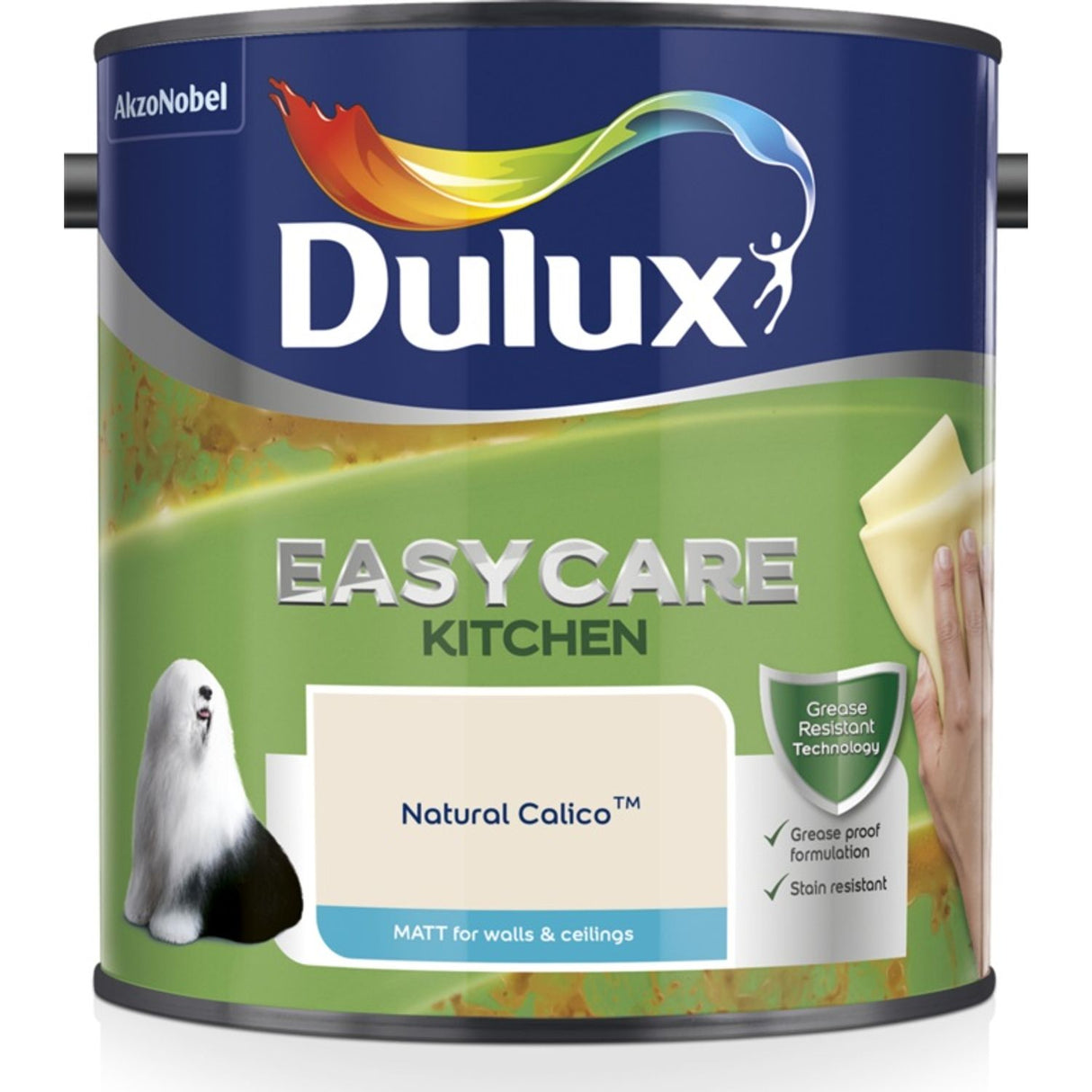 Easycare Kitchen Matt Paint 2.5 Litre Natural Calico