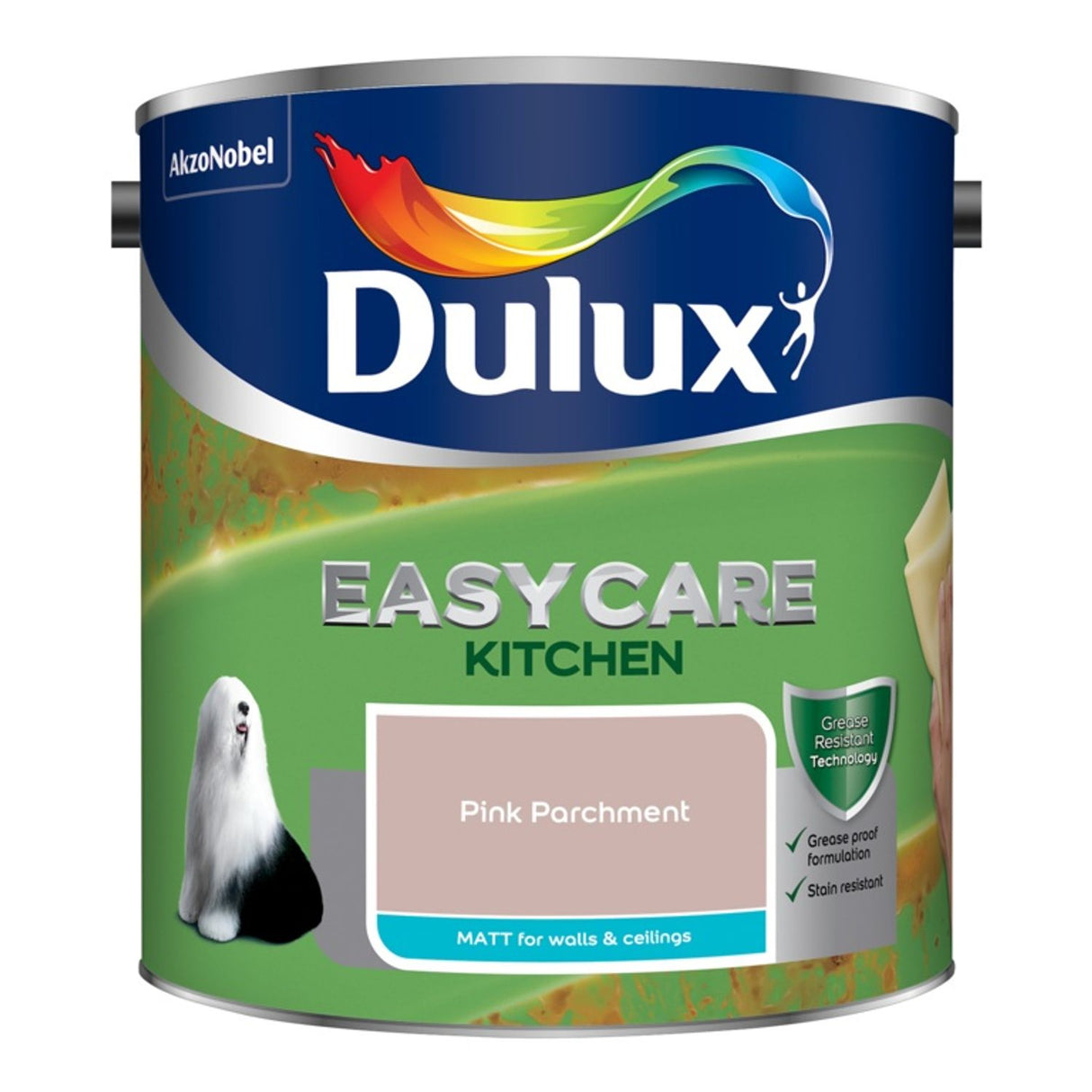 Easycare Kitchen Matt Paint 2.5 Litre Pink Parchment