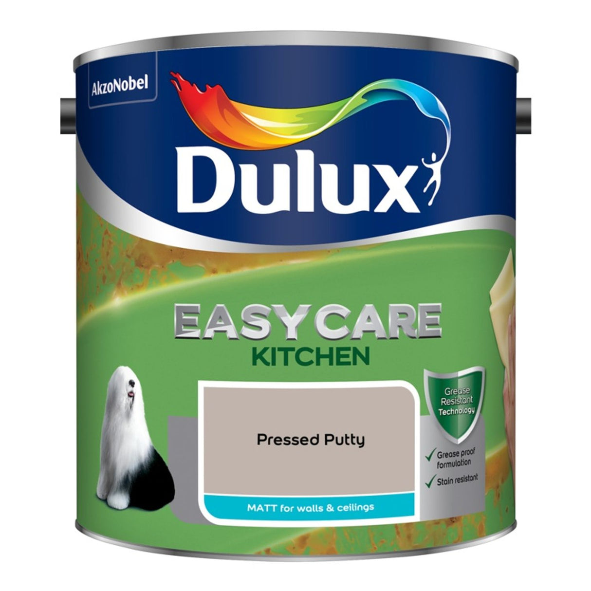 Easycare Kitchen Matt Paint 2.5 Litre Pressed Putty