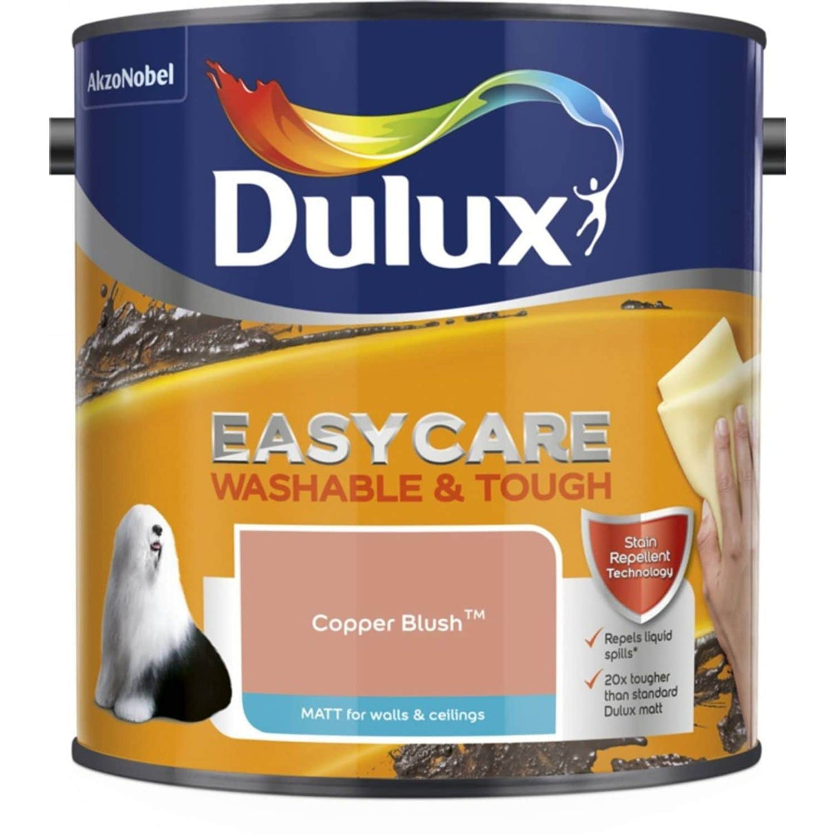 Easycare Matt Paint 2.5 Litre Copper Blush