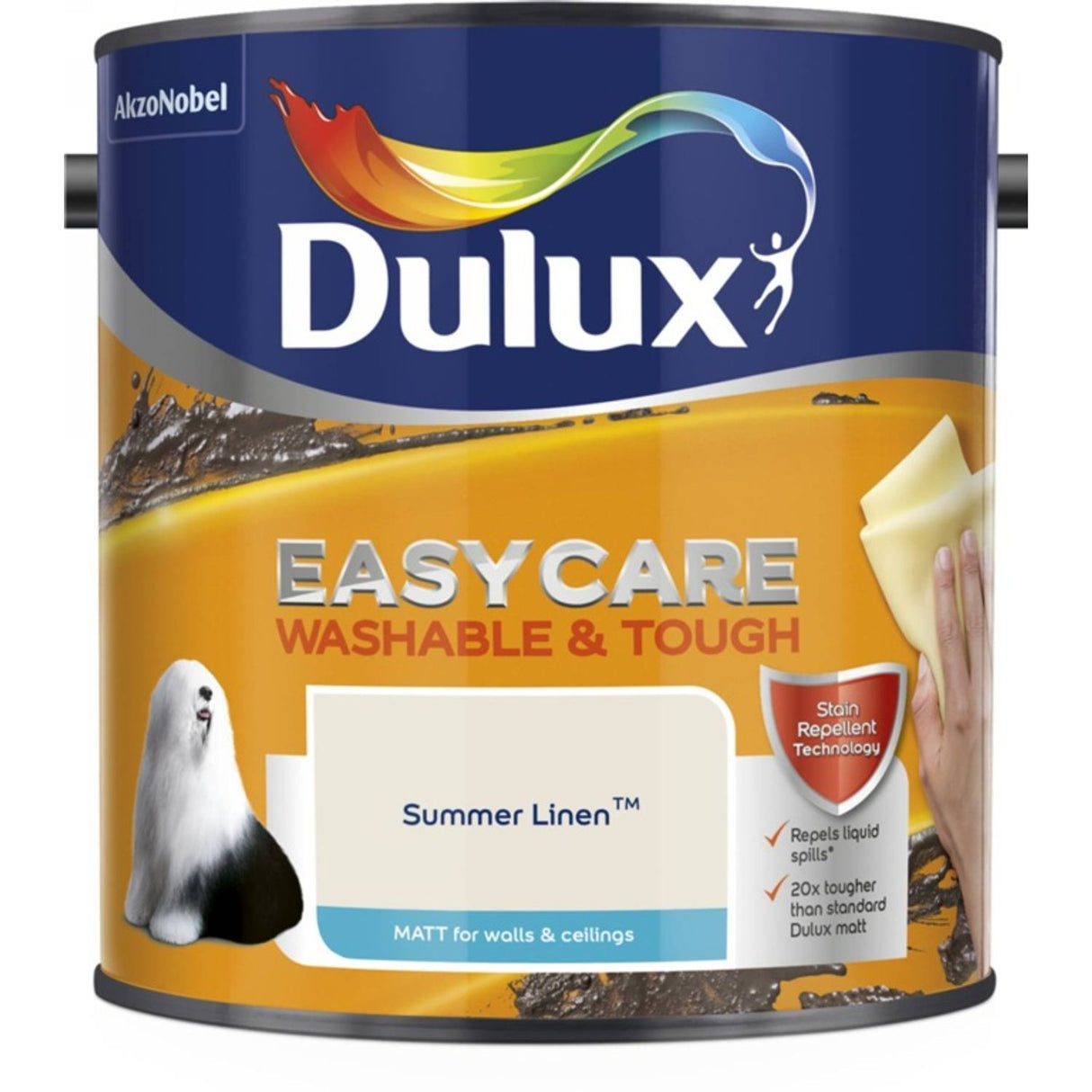 Easycare Matt Paint 2.5 Litre Summer Linen
