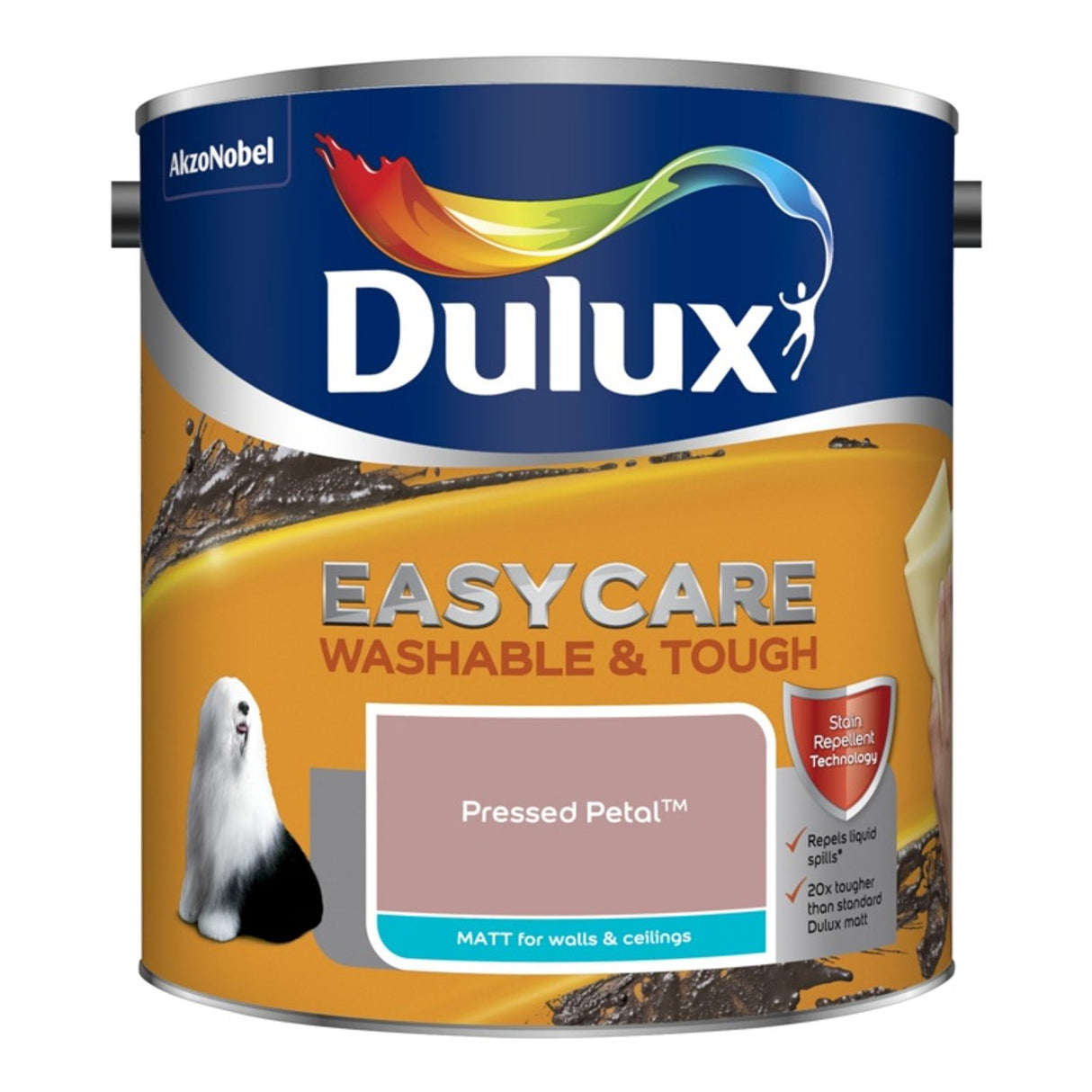Easycare Washable & Tough Matt Paint 2.5 Litre Pressed Petal