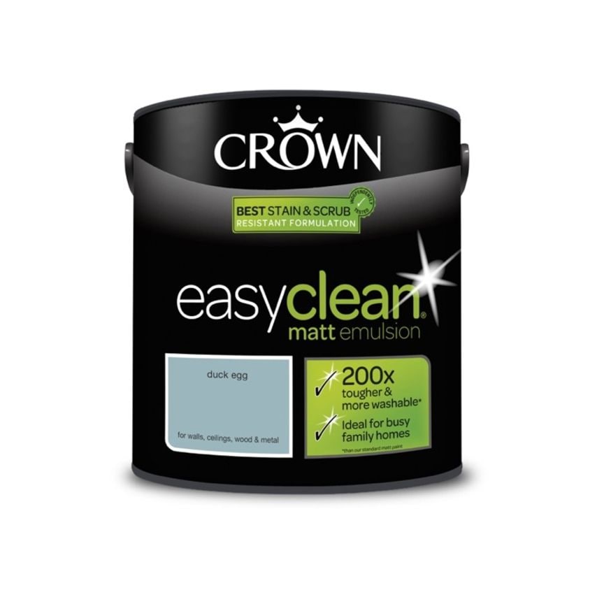 Easyclean Matt Emulsion 2.5L Duck Egg